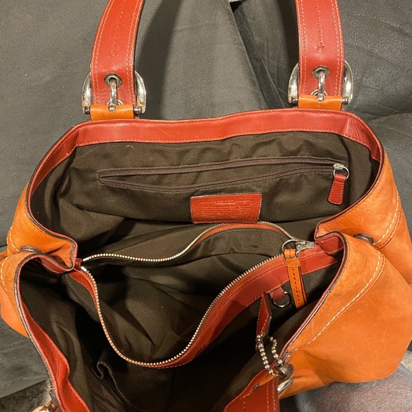 Coach Large leather handbag - Picture 6 of 7